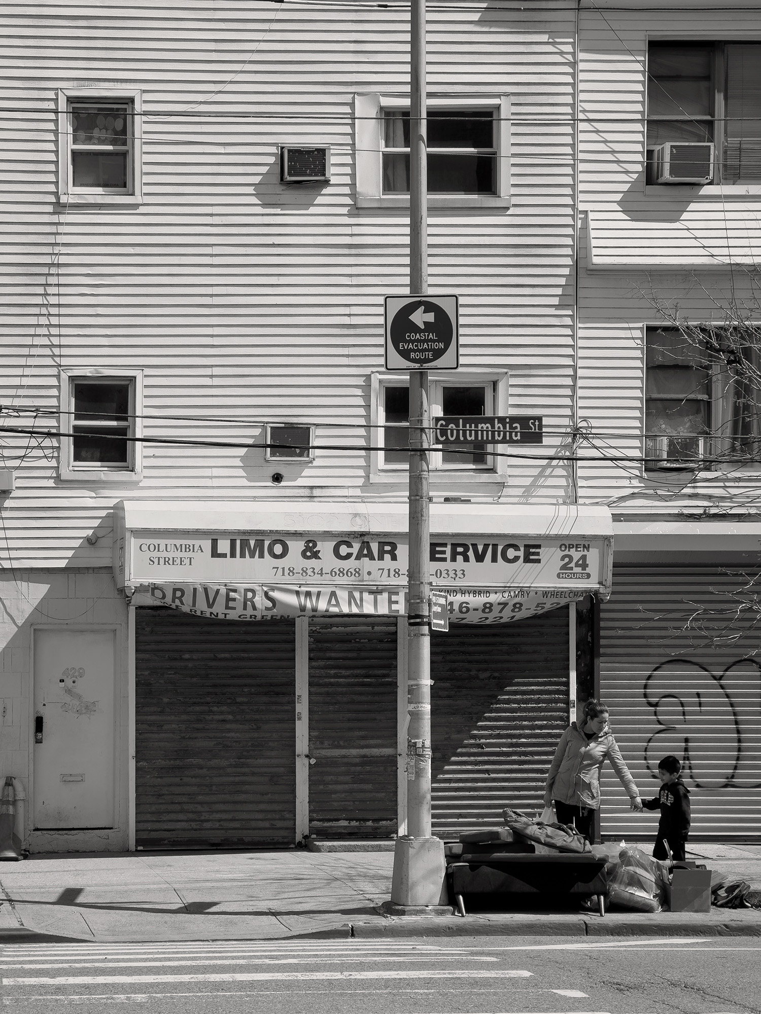 Christoph Radke, New York City, Red Hook neighborhood, 2024